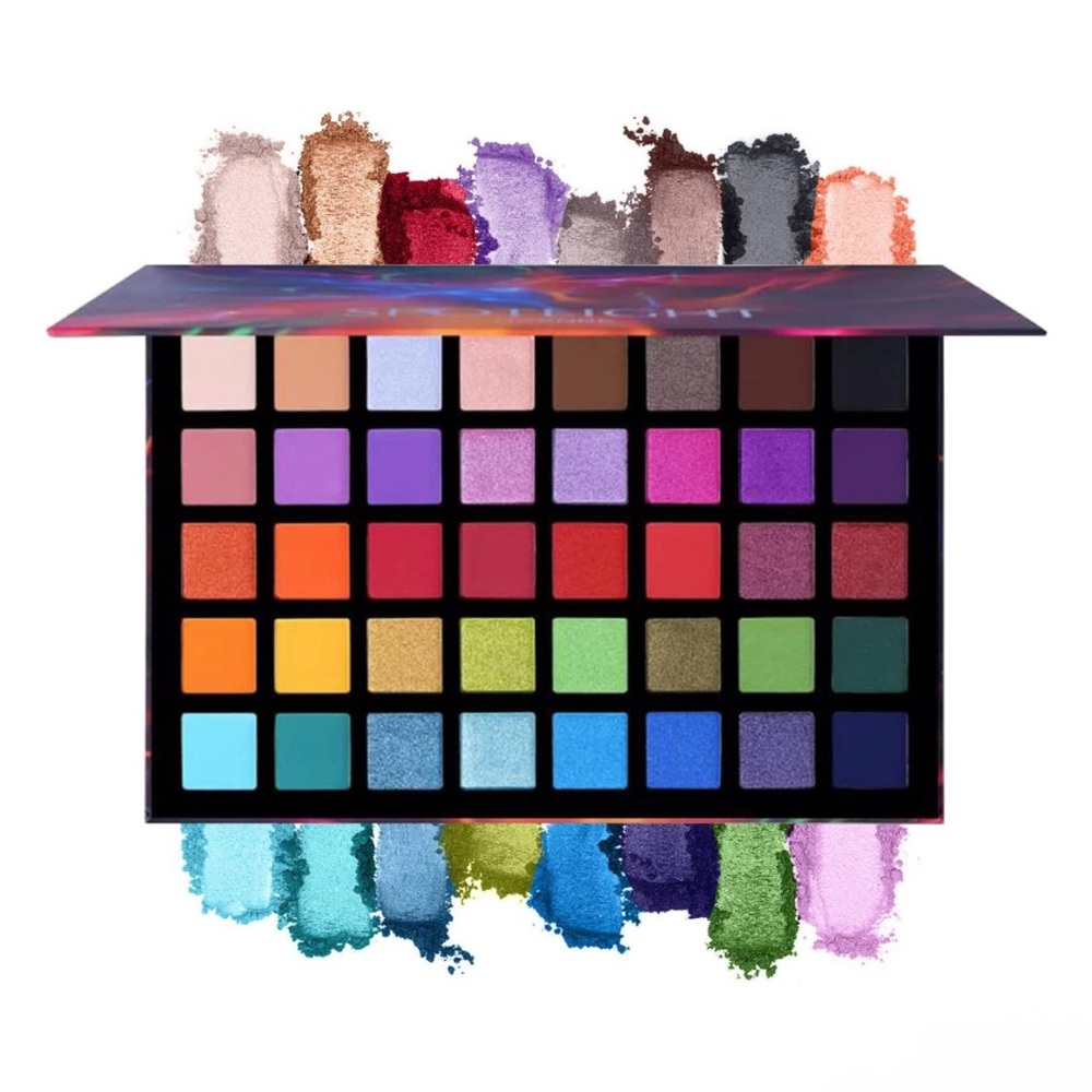 Ucanbe Vibrant Multi-Color Eyeshadow Palette for Women Makeup